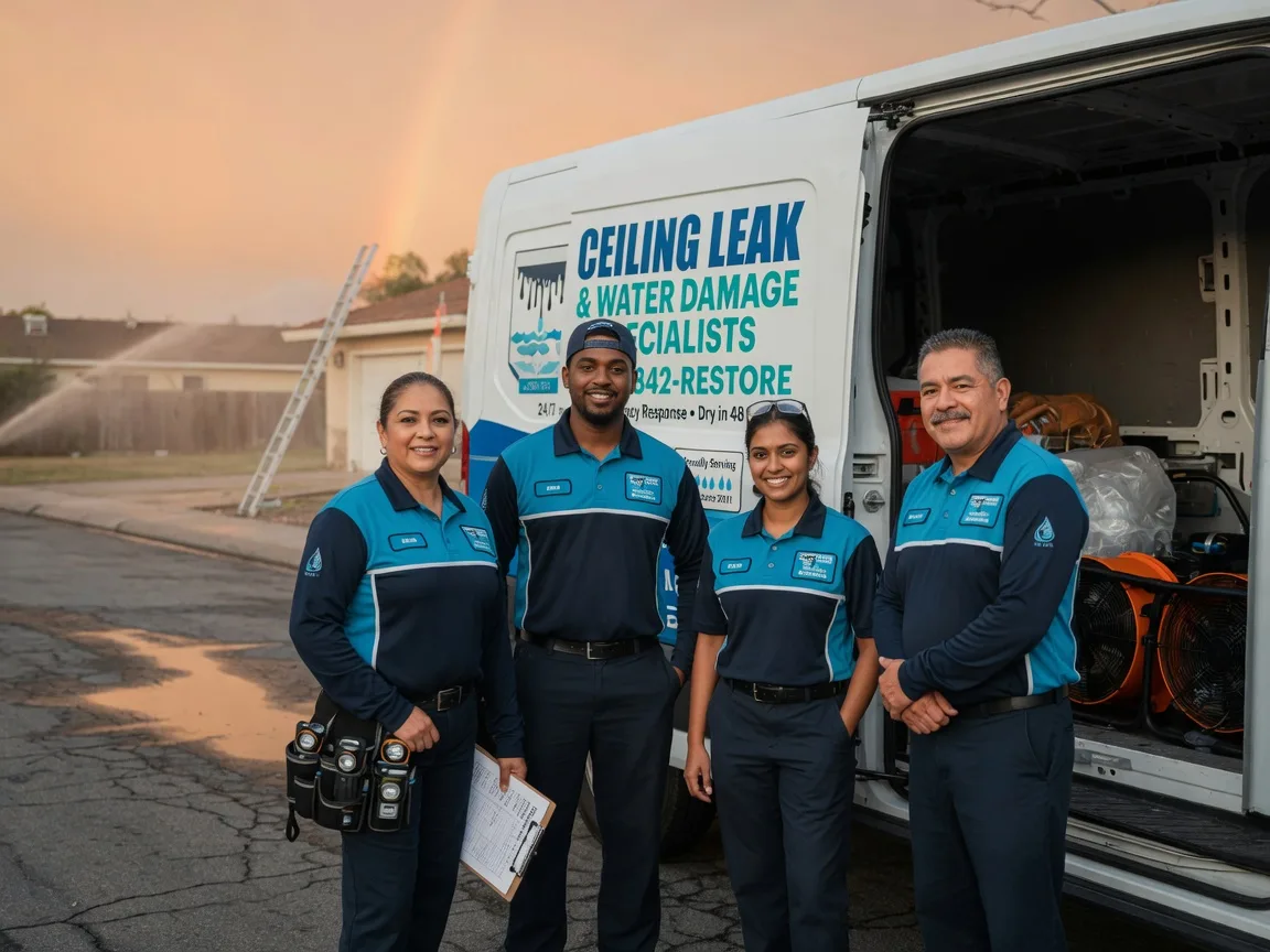 Ceiling Leak Cleanup company in Jamestown, VA
