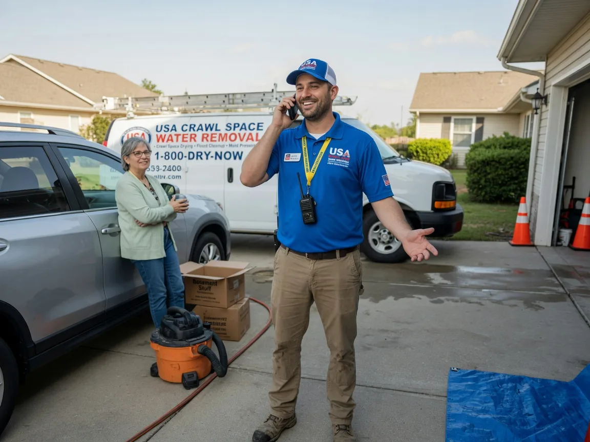 Crawl Space Water Removal Jamestown, VA FAQs